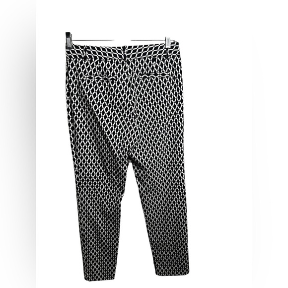 George Geometric Ankle Pants Size 6 - Picture 3 of 5